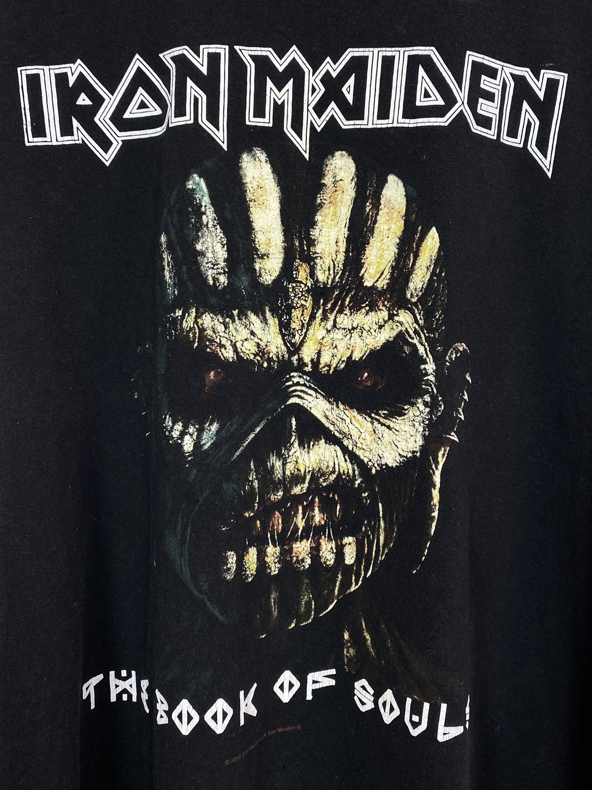 Iron Maiden Iron Maiden The Book Of Souls Tour T Shirt Big Logo Sz Large Size US L / EU 52-54 / 3 - 2 Thumbnail