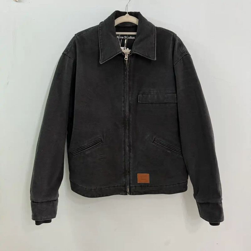 Acne Studios Acne Studios Black Cotton Men's Outerwear Jacket Size US XXS / EU 40 - 1 Thumbnail