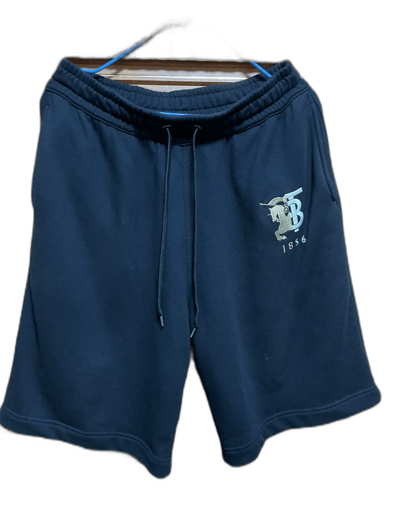 Burberry Burberry Embroidered Logo Patch Shorts-yf Size US 32 / EU 48 - 1 Thumbnail