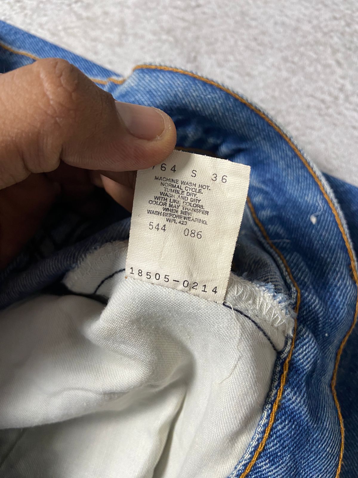 Levi's Vintage 80'S levis 505 jeans Size US 30 / EU 46 - 4 Thumbnail