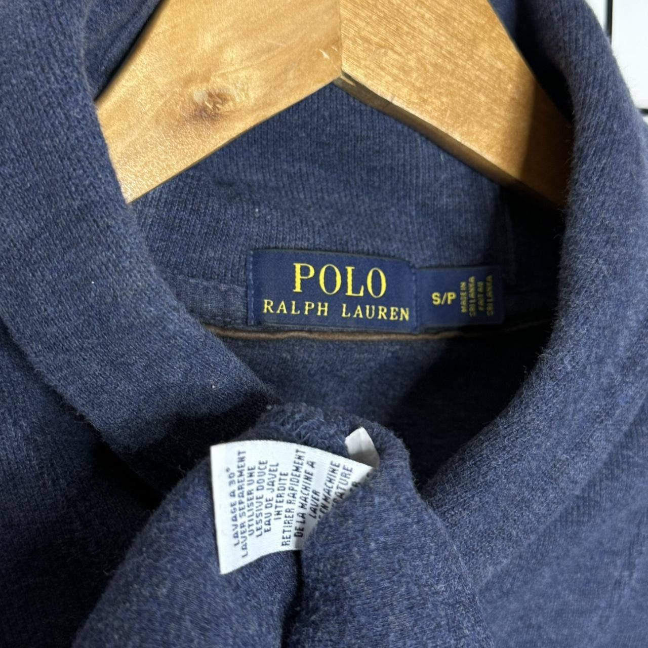 Polo Ralph Lauren Ralph Lauren Polo Navy Blue Turtleneck Sweatshirt Size US S / EU 44-46 / 1 - 4 Thumbnail