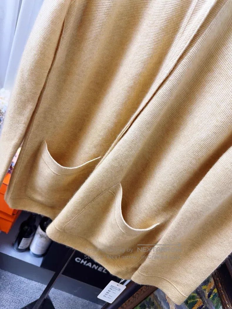 Loro Piana Loro Piana Yellow Gradient Cashmere Knit Cardigan Coat Size M / US 6-8 / IT 42-44 - 3 Thumbnail