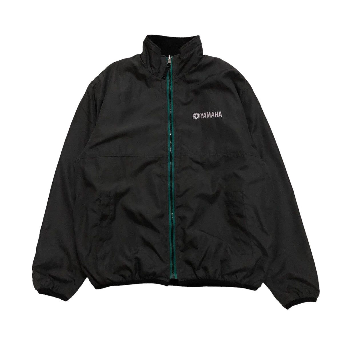 Japanese Brand 🔥BIKER JACKET REVERSIBLE YAMAHA BIG LOGO RACING WEAR Size US L / EU 52-54 / 3 - 1 Thumbnail