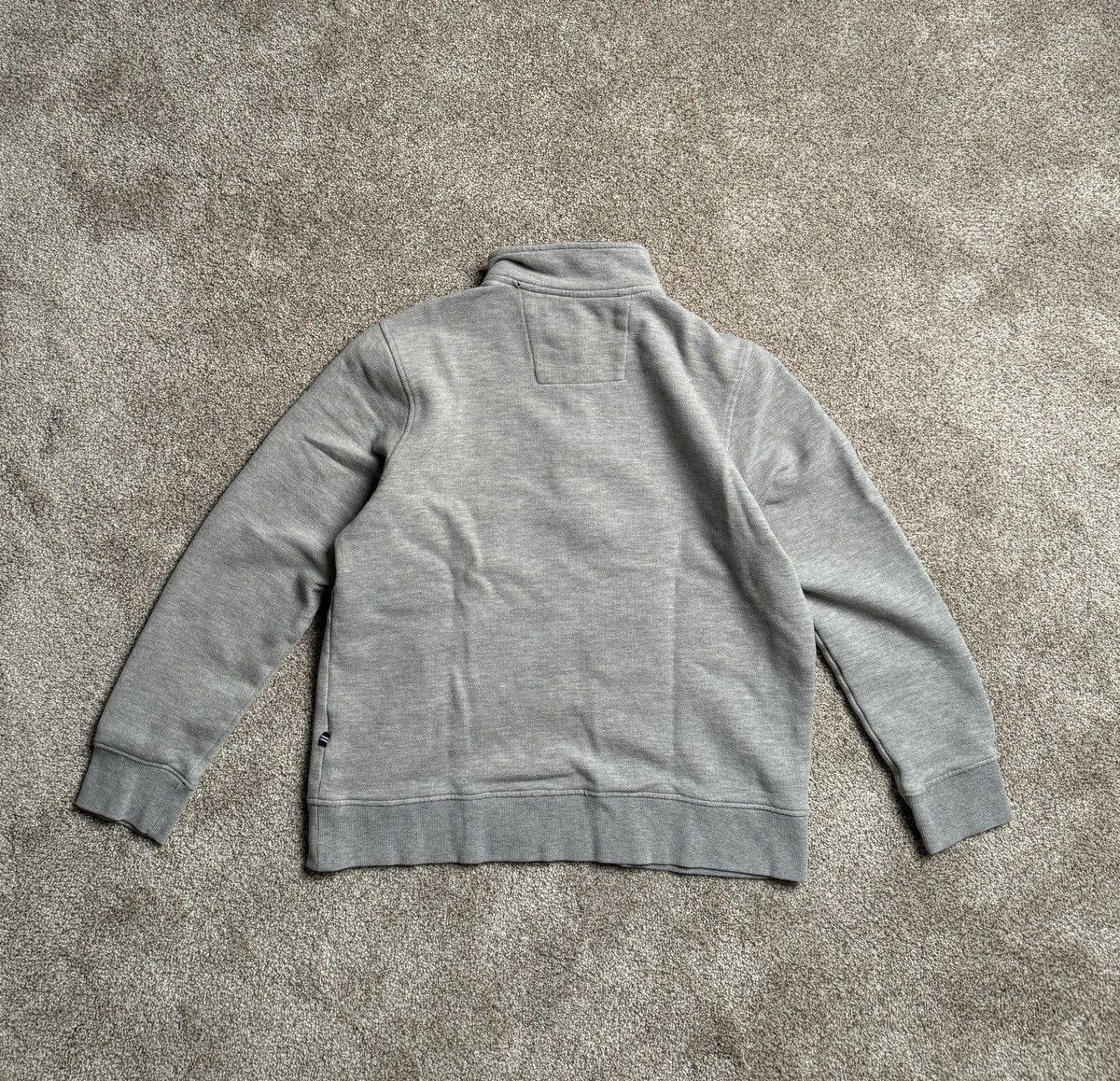 Nautica NAUTICA HEATHER GREY QUARTER ZIP Size US M / EU 48-50 / 2 - 4 Thumbnail