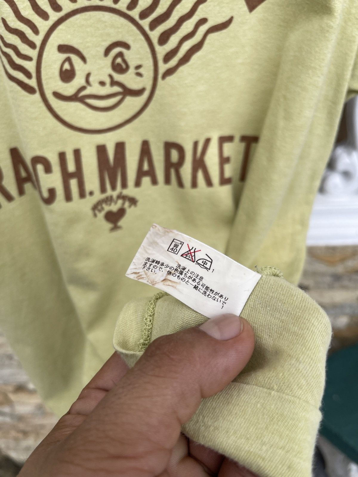 Blue Blue Japan Last Drop🔥Rare🔥Vtg Hollywood Ranch Market T-Shirt Hr Market Size US M / EU 48-50 / 2 - 7 Thumbnail
