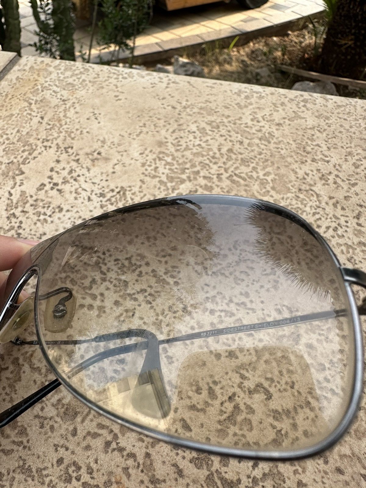 RayBan RayBan Sunglasses RB 3211 Silver Size ONE SIZE - 9 Thumbnail
