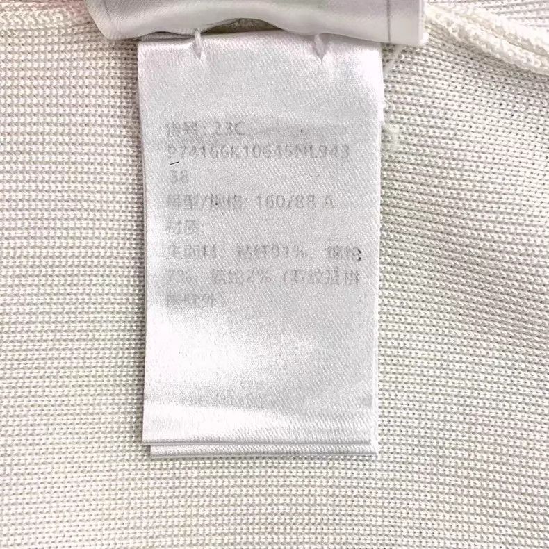 Chanel Chanel White logo sequin embroidery stand-up collar zipper Size XS / US 0-2 / IT 36-38 - 7 Thumbnail