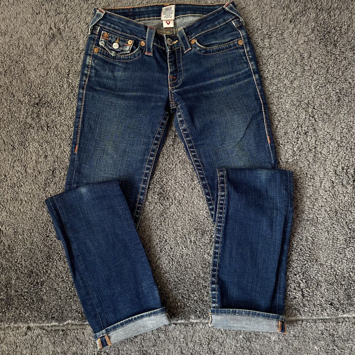 True Religion Vintage True Religion brand jeans denim pants Size US 27 - 1 Thumbnail