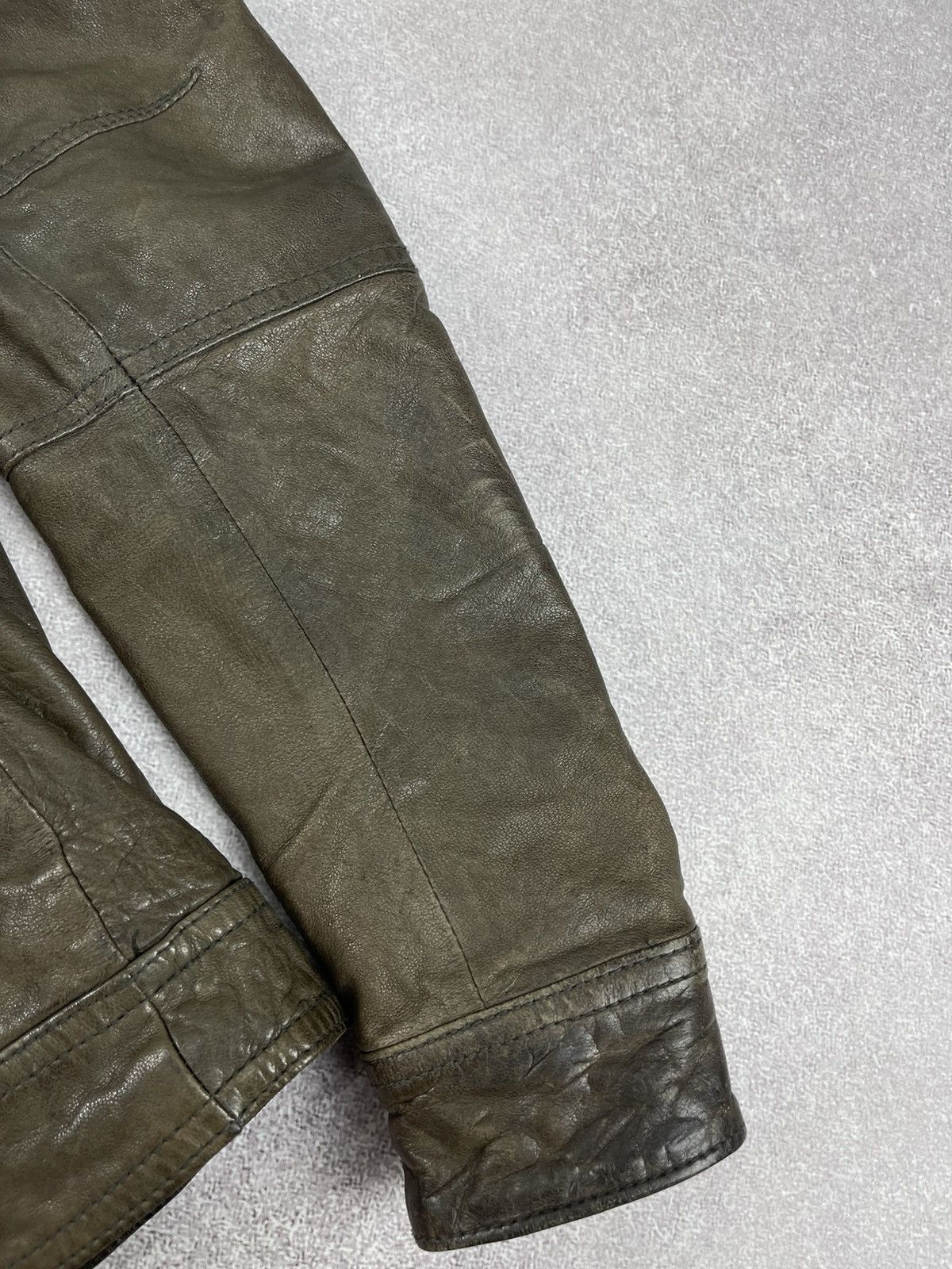 Allsaints Allsaints Spitalfields Leather Jacket Men’s Size S Size US S / EU 44-46 / 1 - 20 Thumbnail