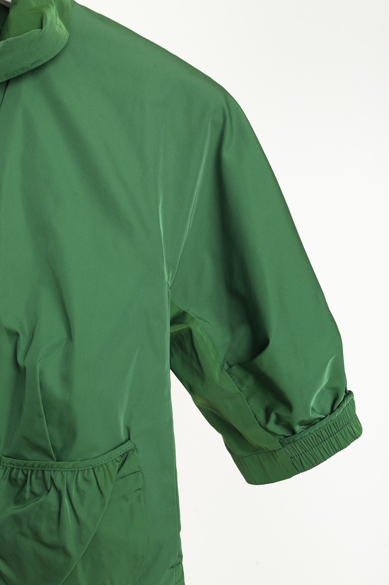 Other Lida Baday Green Radzimir Short-Sleeve Cropped Zip Jacket Size M / US 6-8 / IT 42-44 - 5 Thumbnail