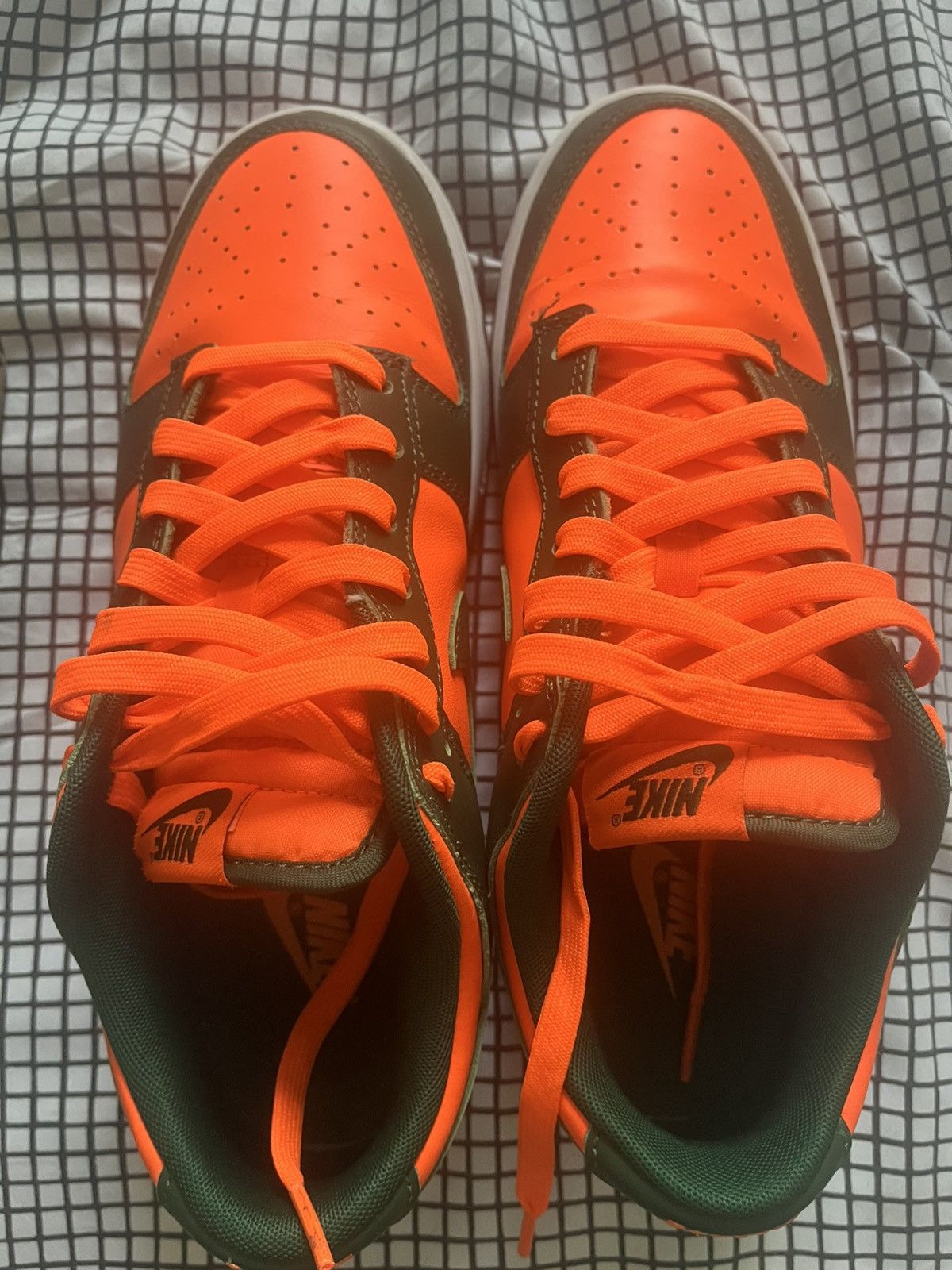Nike Nike Dunk Low Retro Miami Hurricane Size US 9.5 / EU 42-43 - 2 Thumbnail