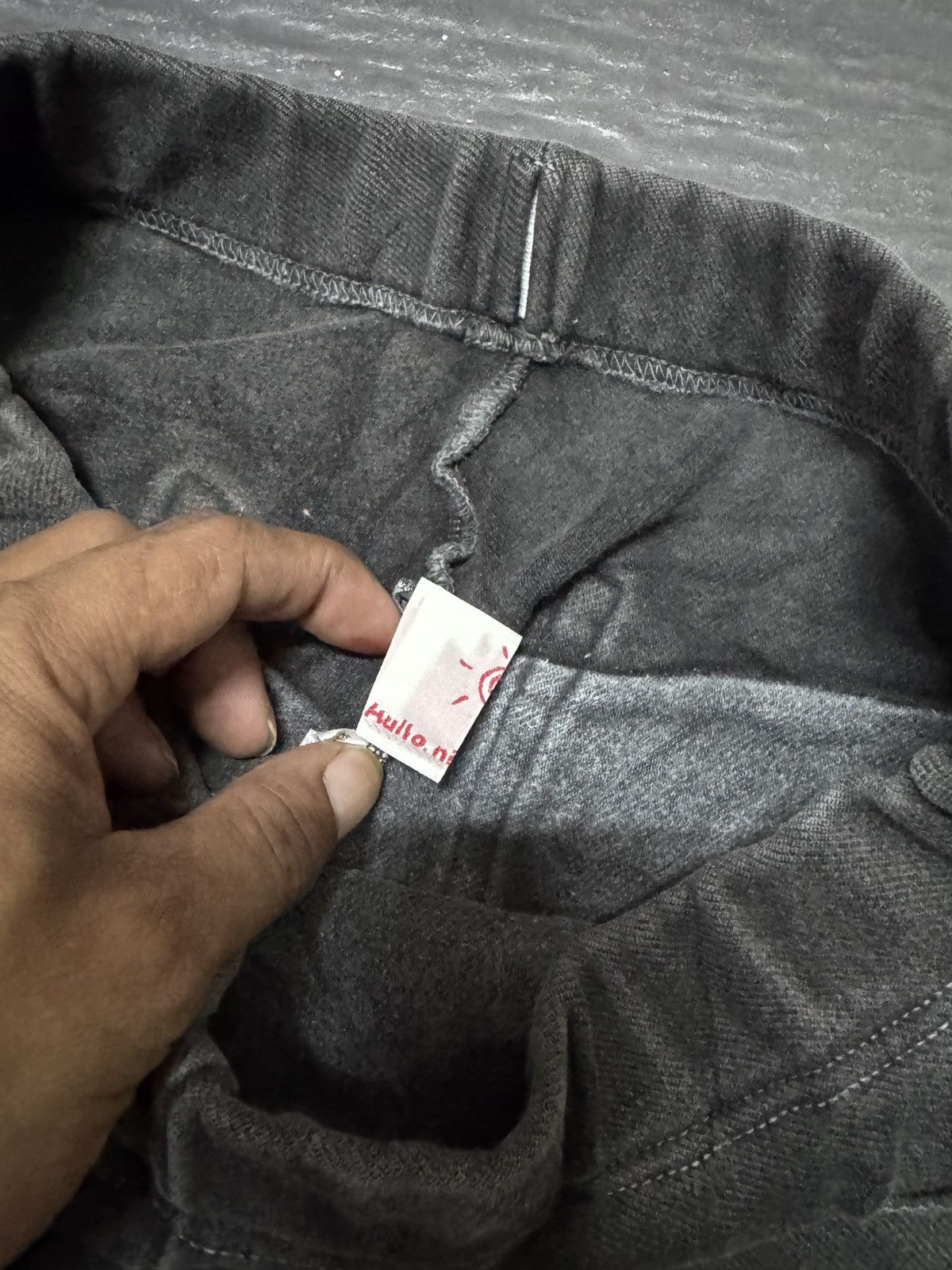 If Six Was Nine HULLO NICE DAY PATCHWORKS STYLE PANTS Size 29" - 3 Thumbnail
