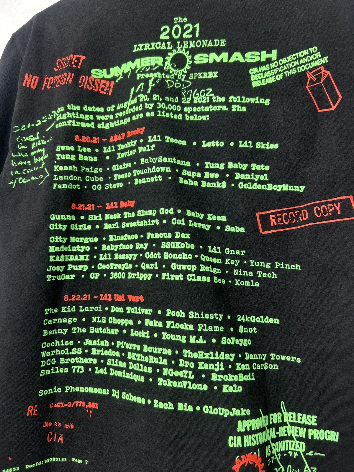 Lyrical Lemonade 2021 Summer Smash Lyrical Lemonade Merch Size US M / EU 48-50 / 2 - 3 Thumbnail