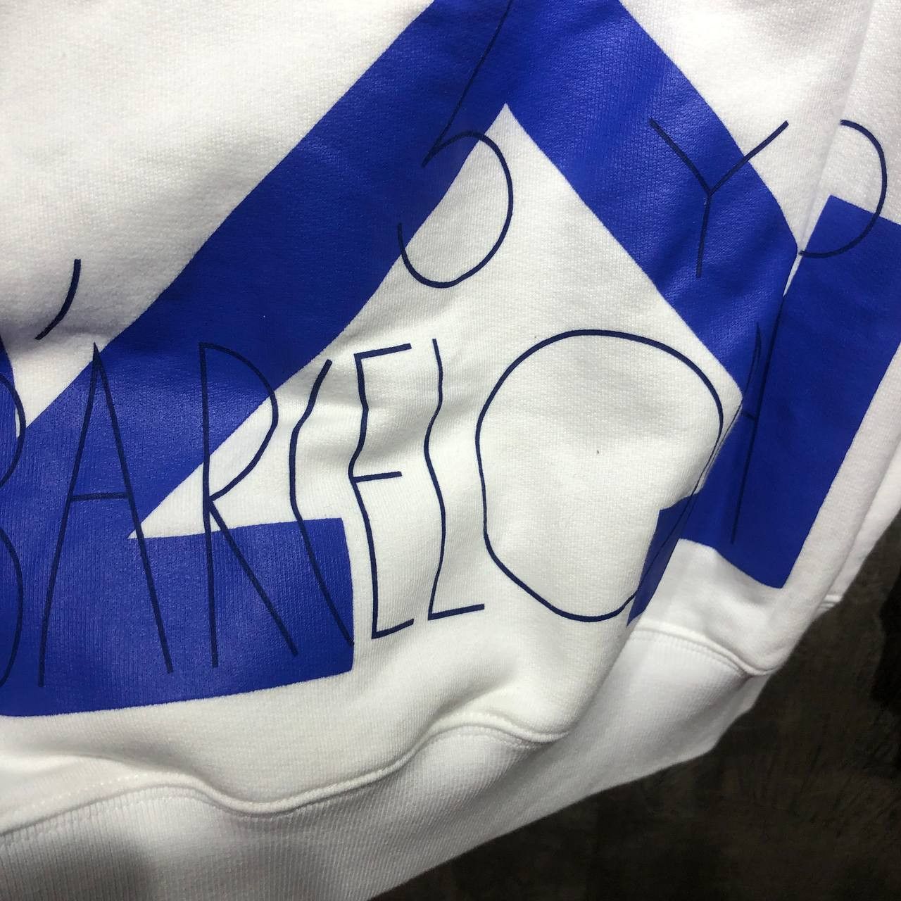 Off-White Off-White X Santa Eulalia FW18 Barcelona Exclusive crewneck Size US M / EU 48-50 / 2 - 7 Thumbnail