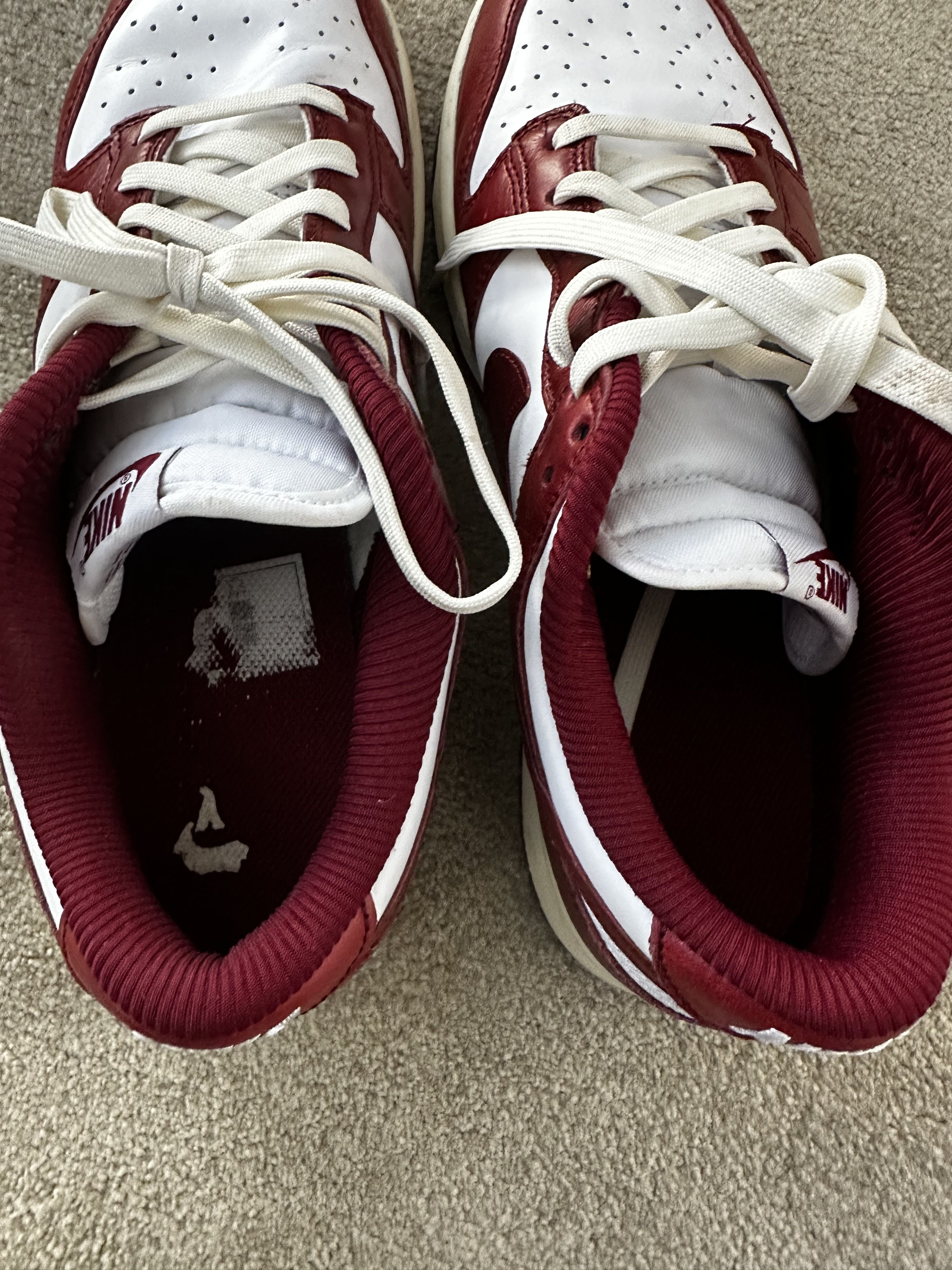 Nike Nike Dunk Low PRM Coconut Milk / Team Red (W) — US 10.5 Size US 10.5 / EU 43-44 - 7 Thumbnail