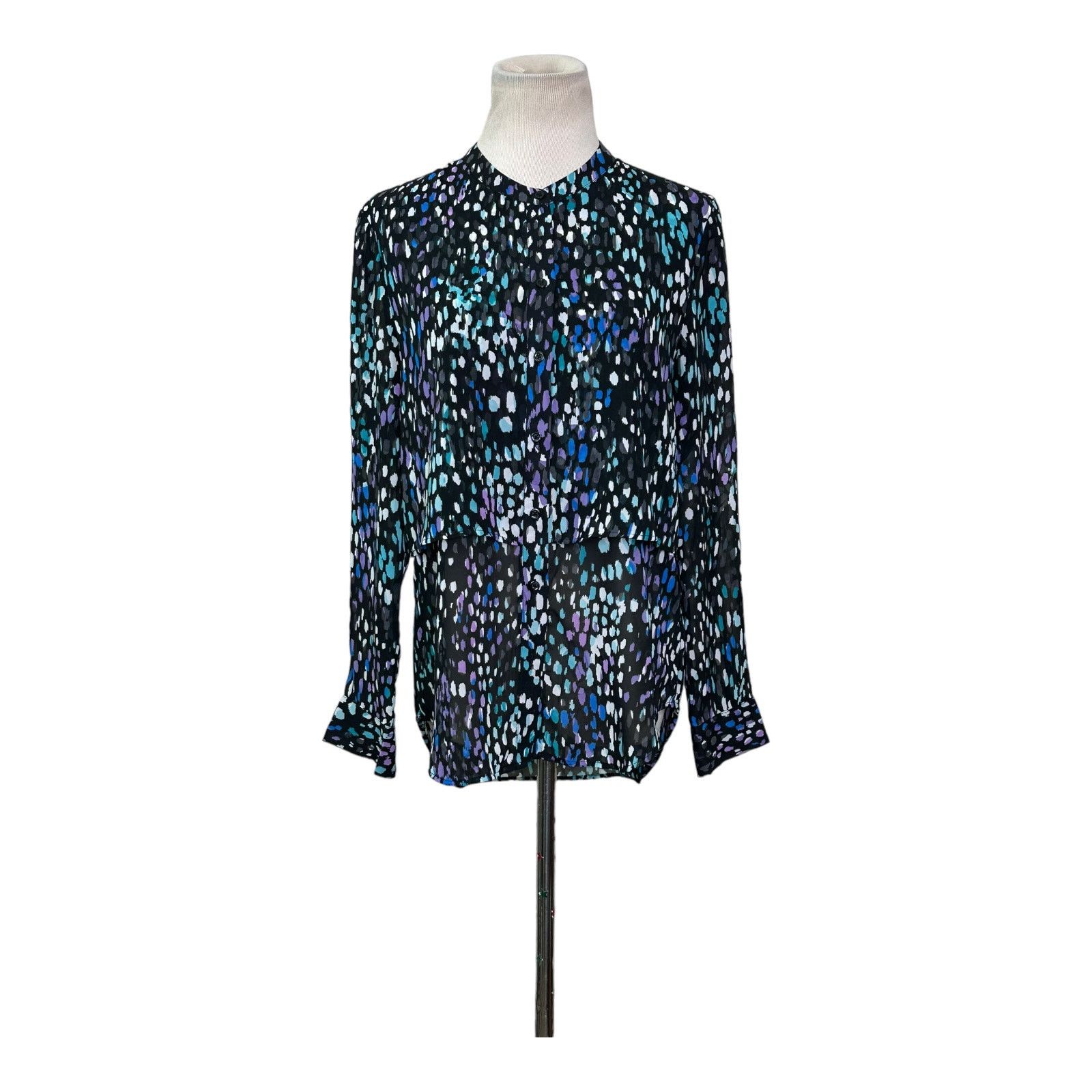 Banana Republic Banana Republic Sheer Button Down Blouse Size PS Size S / US 4 / IT 40 - 13 Thumbnail