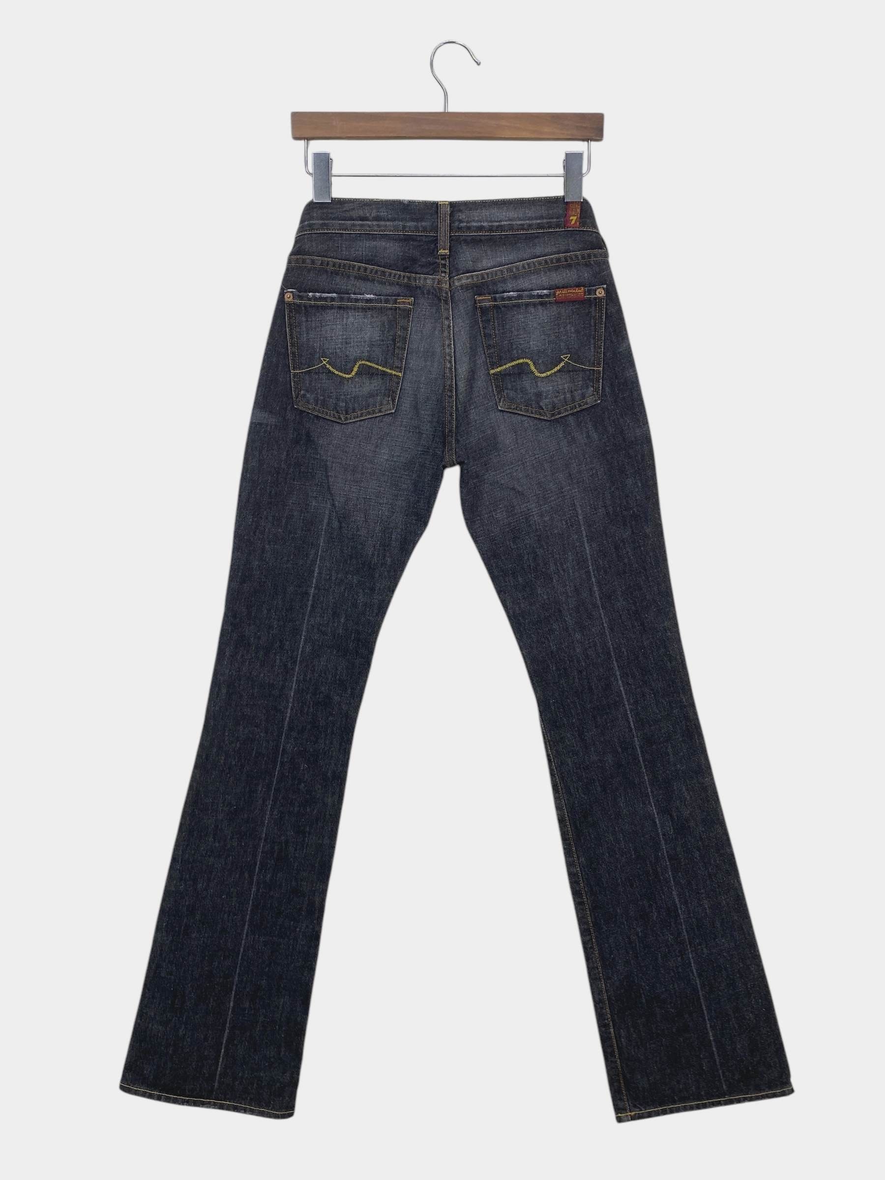 7 For All Mankind × Japanese Brand 7 for all mankind Flare Jeans Bootcut Jeans Size US 26 / EU 42 - 1 Thumbnail