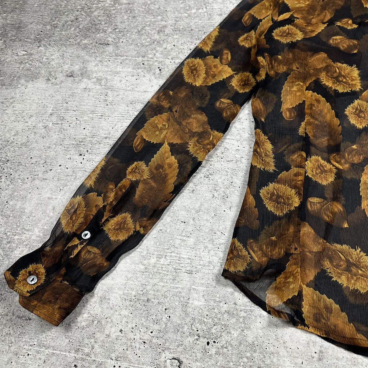 Dolce & Gabbana Vintage Dolce & Gabbana Buttoned Down Shirt Chestnut Pattern Size M / US 6-8 / IT 42-44 - 15 Thumbnail