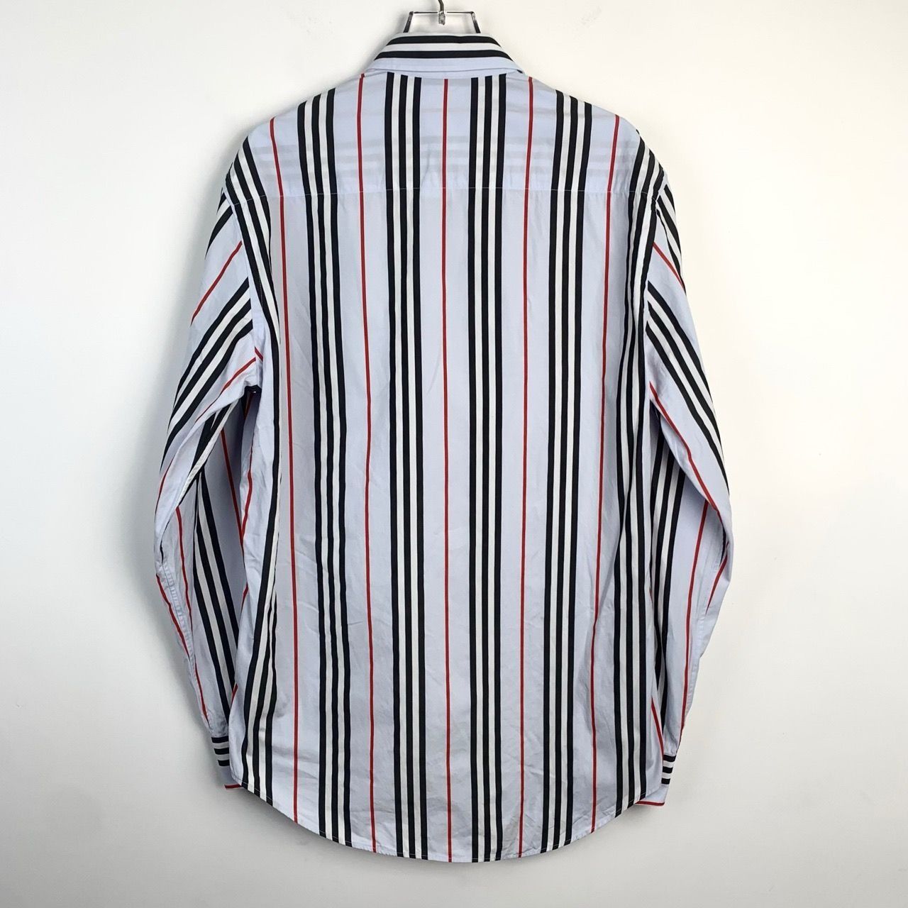 Burberry Burberry Striped Long Sleeve Shirt S Size - Black/Red/White Size US S / EU 44-46 / 1 - 6 Thumbnail
