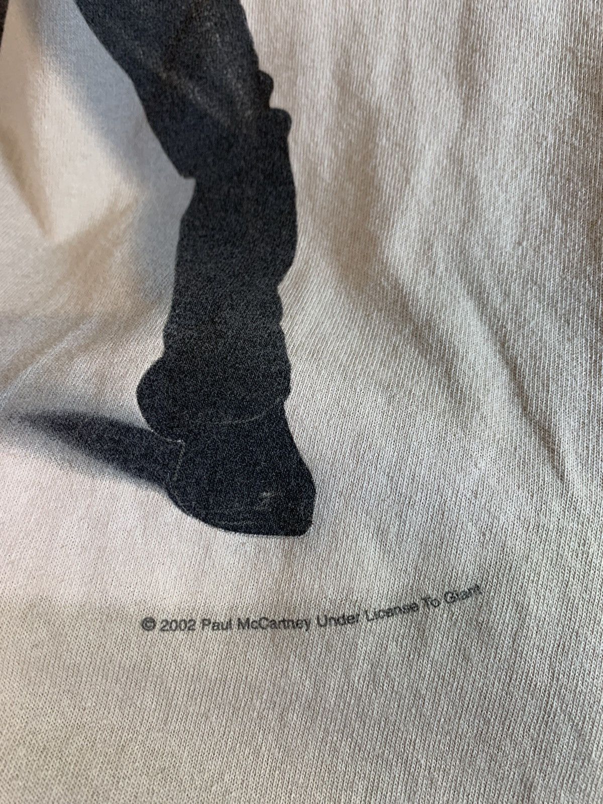 Band Tees × Giant × Vintage *RARE* Vintage 2002 Paul McCartney Beatles Tour Giant Shirt Size US XL / EU 56 / 4 - 8 Thumbnail