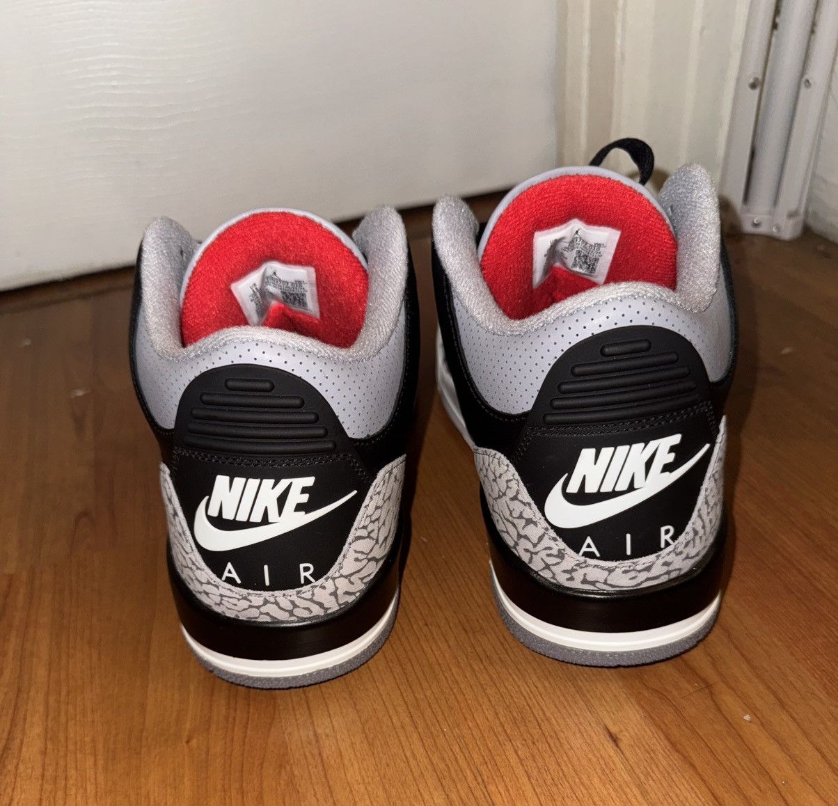 Nike Air Jordan Black Cement 3 “2024” Size US 11 / EU 44 - 4 Thumbnail