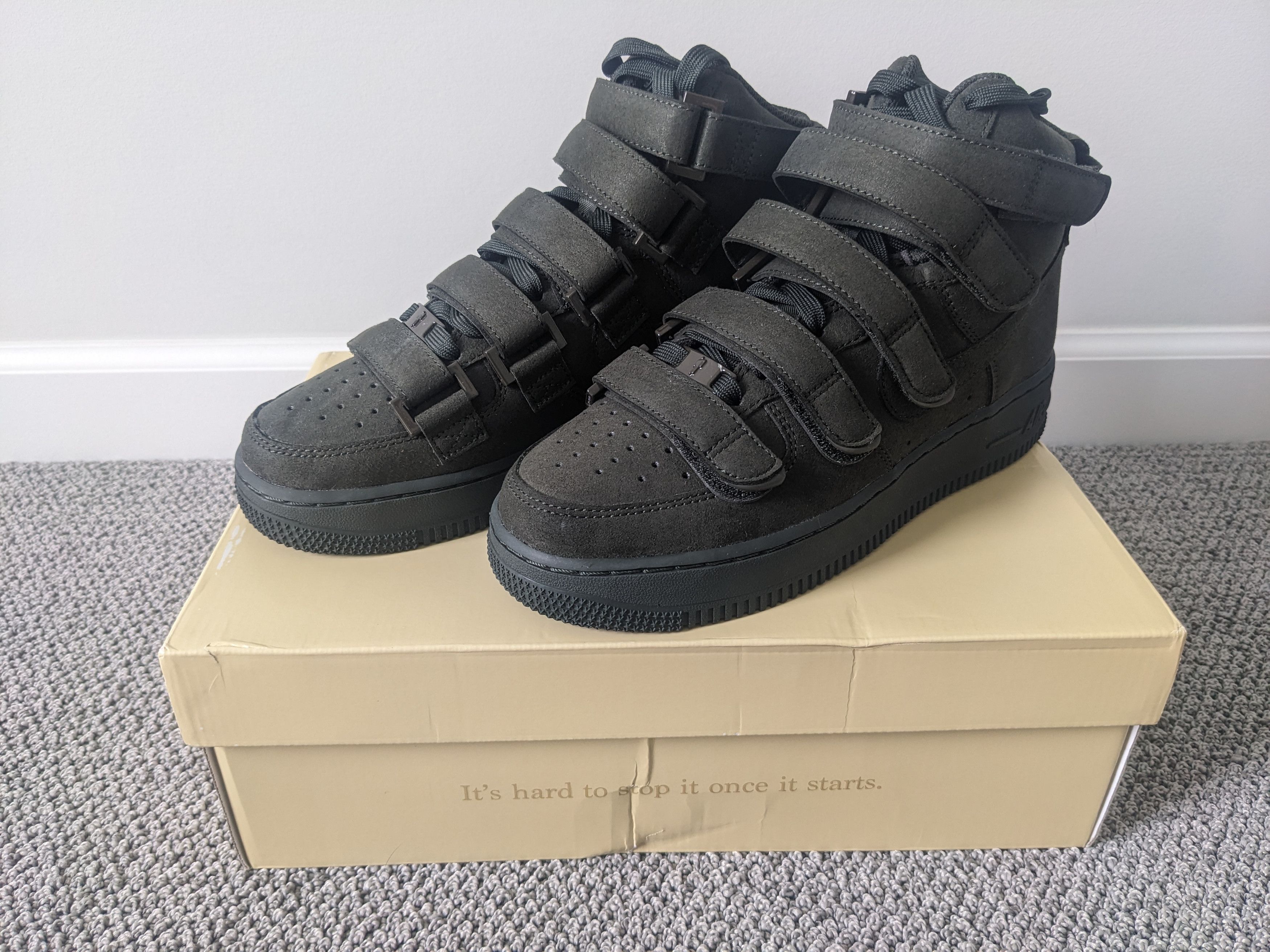 Nike Nike Air Force 1 High '07 SP Billie Eilish Size US 5.5 / IT 35.5 - 4 Thumbnail
