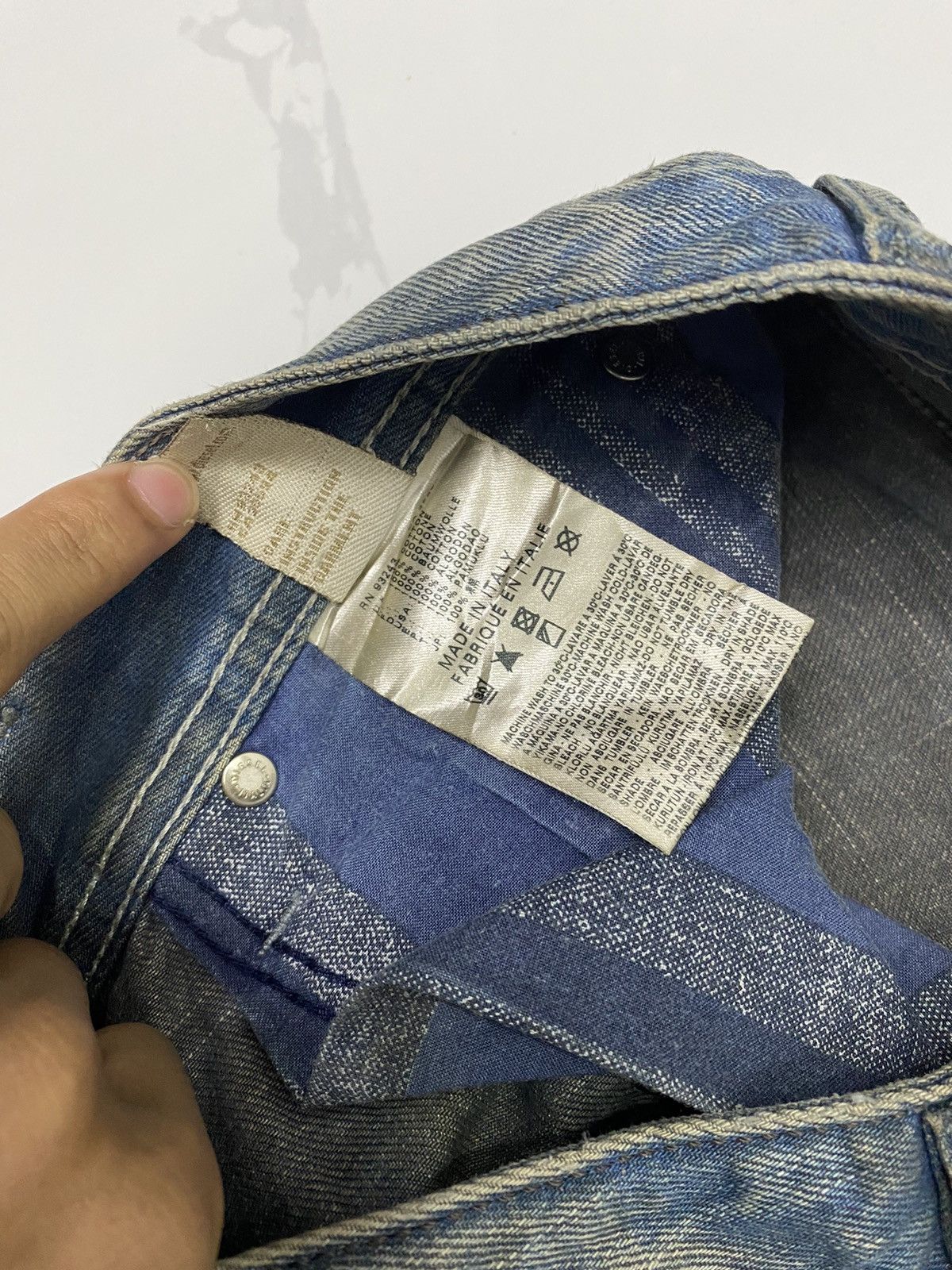 Diesel DIESEL RUSTY DISTRESSED DENIM JEANS Size US 30 / EU 46 - 9 Thumbnail