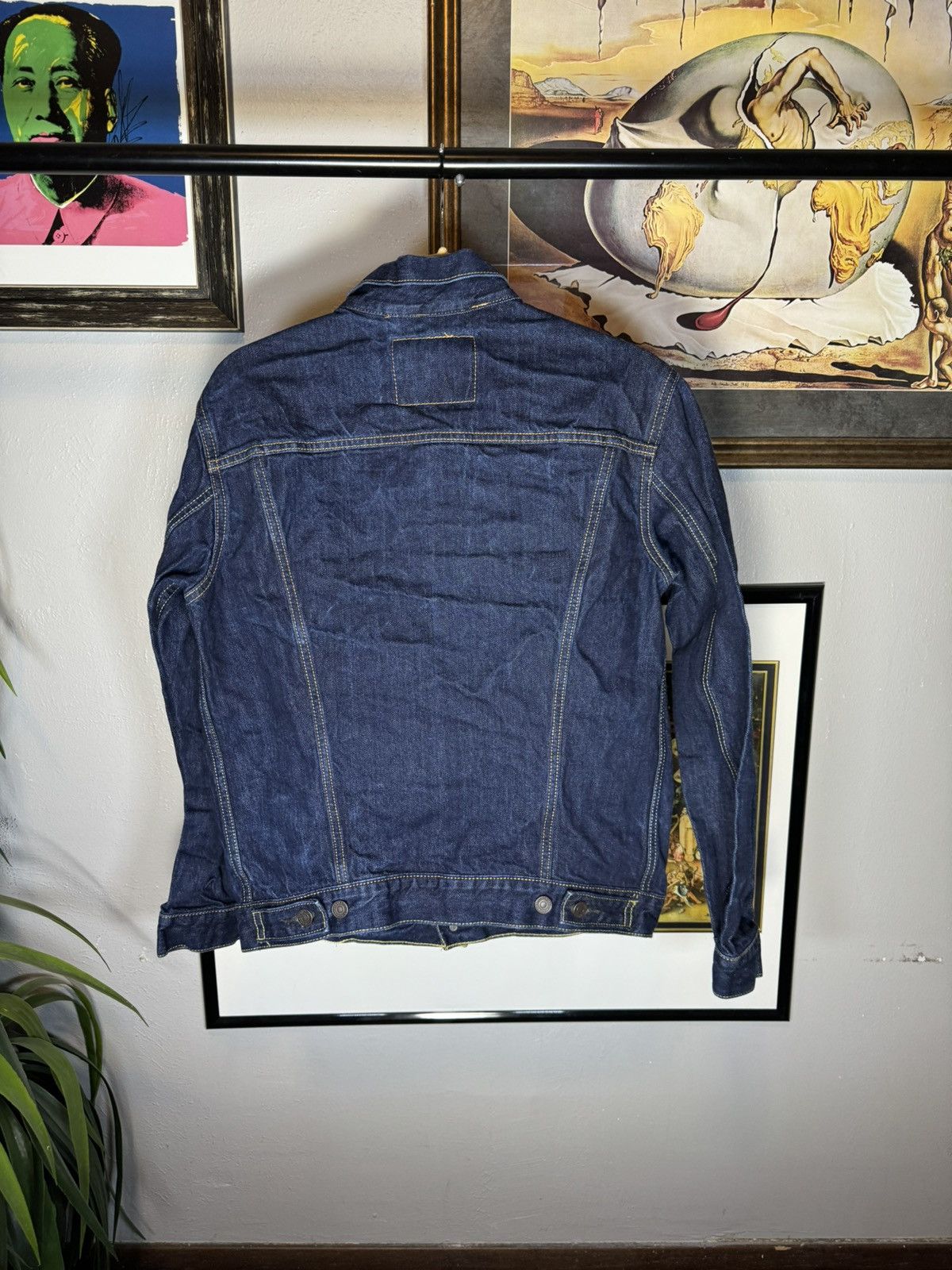 Levi's Levi’s Dark Blue Denim Jacket Size US M / EU 48-50 / 2 - 2 Thumbnail