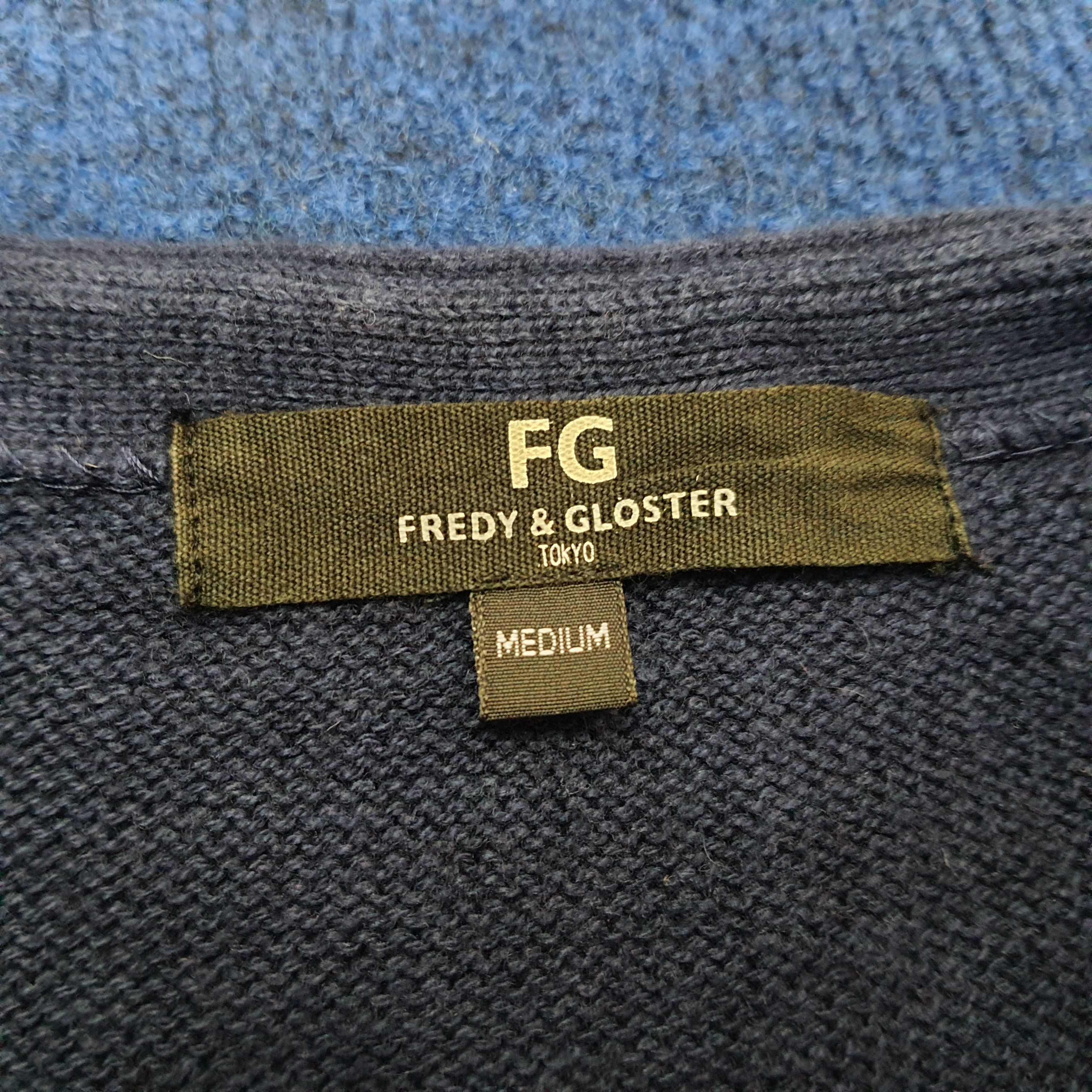 Japanese Brand × Vintage Vintage FG Fredy & Gloster Knitted Sweatshirt Size US S / EU 44-46 / 1 - 4 Thumbnail
