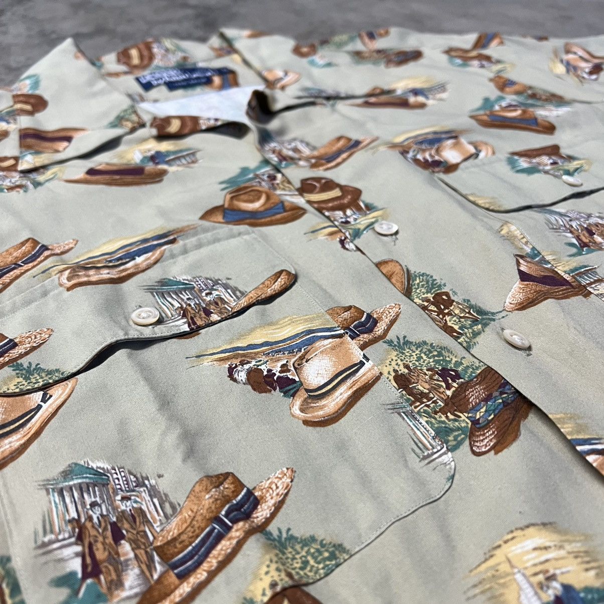 Polo Ralph Lauren × RRL Ralph Lauren × Vintage Vintage 2000’s Polo Ralph Lauren Classic S/S Hawaiian Shirt Size US M / EU 48-50 / 2 - 7 Thumbnail