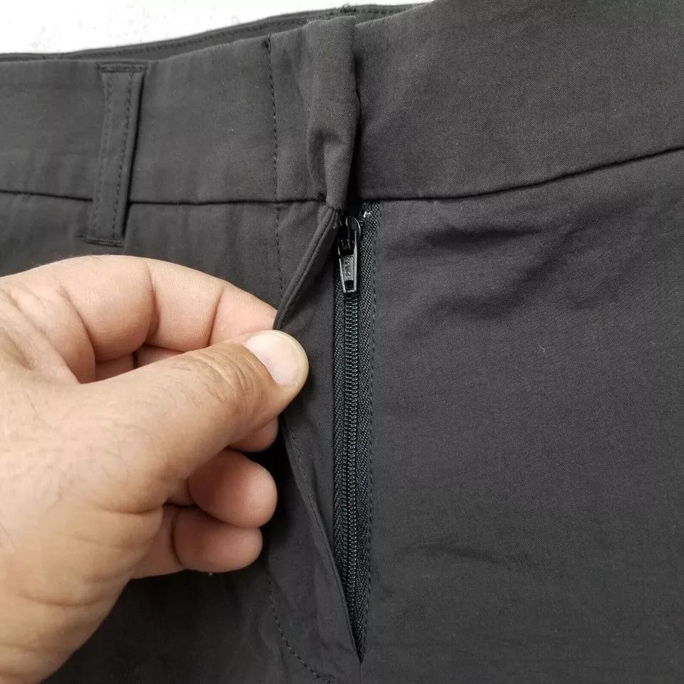 J.Crew J Crew Shorts Womens 4 Black Pockets Chino Casual Size 27" / US 4 / IT 40 - 3 Thumbnail