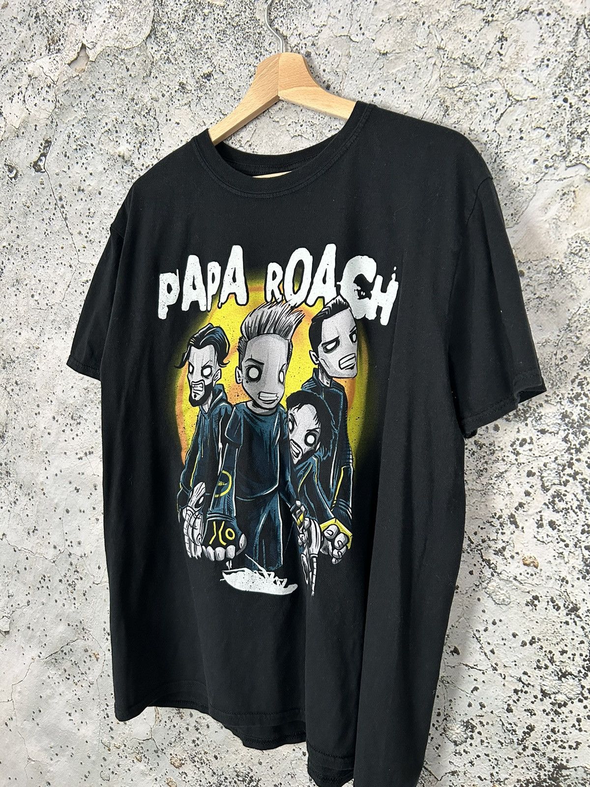 Band Tees Vintage Papa Roach Rock Band Tee Punk Grunge Graphic Size US L / EU 52-54 / 3 - 2 Thumbnail