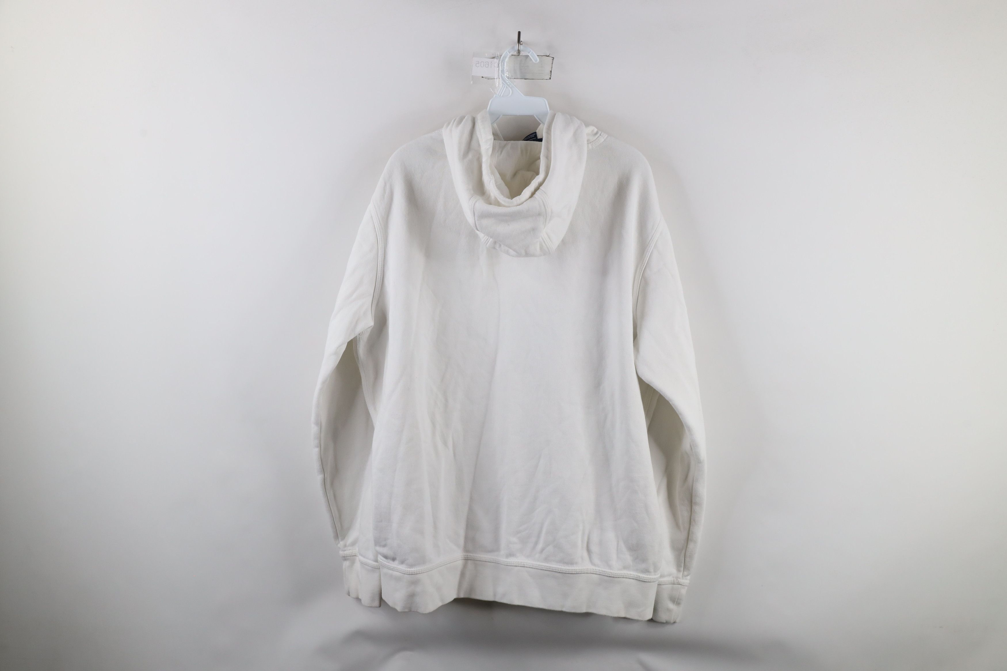 Nike × Vintage Vintage Nike Scott Mini Swoosh Hoodie Sweatshirt White Size US XL / EU 56 / 4 - 10 Thumbnail