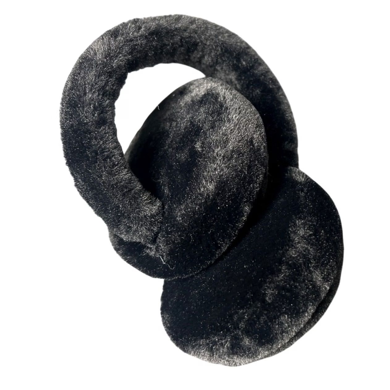 Vintage Winter Black Faux Fur Ear Muffs Size ONE SIZE - 5 Thumbnail