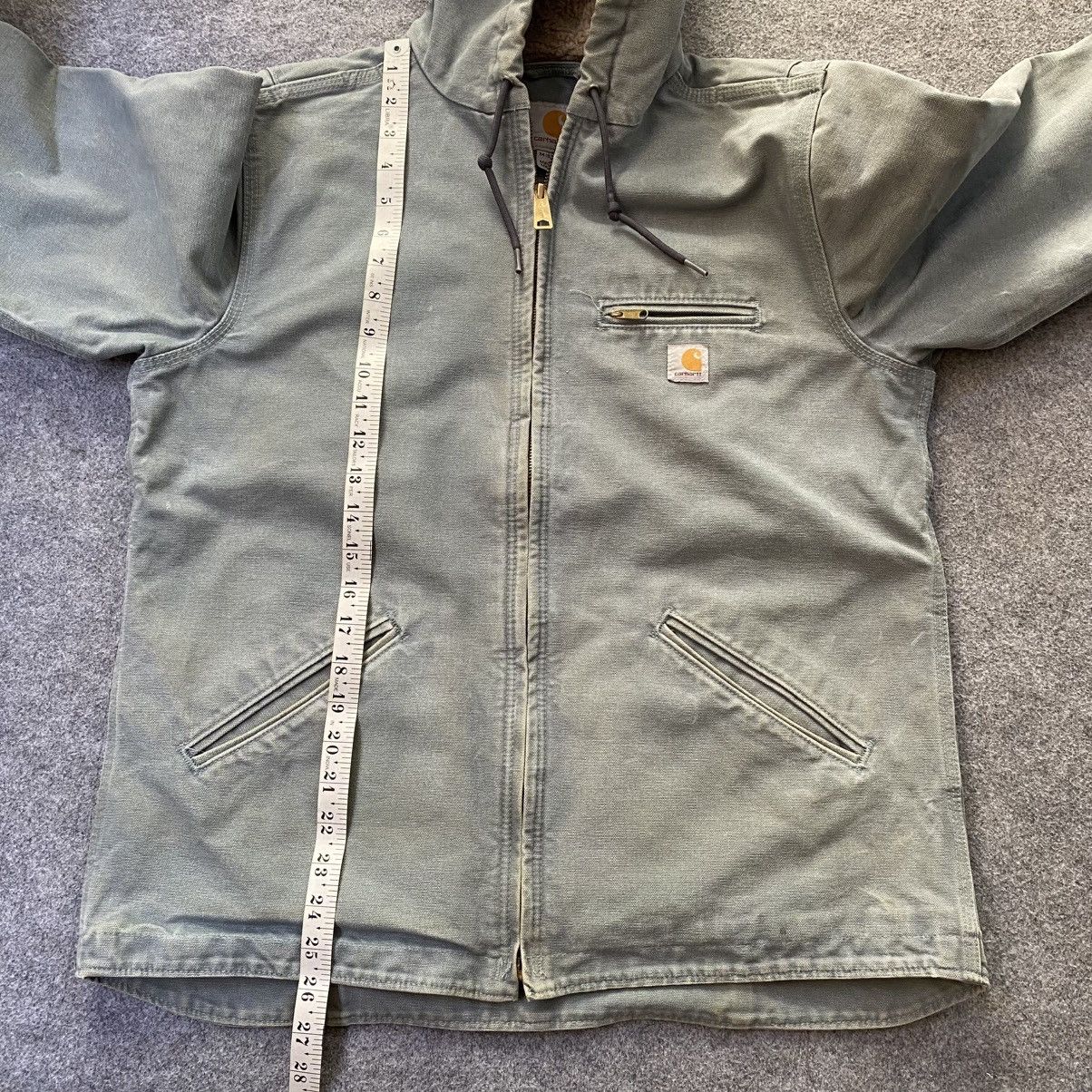 Carhartt Y2k Carhartt Teal Active Hooded Jacket Size US M / EU 48-50 / 2 - 11 Thumbnail