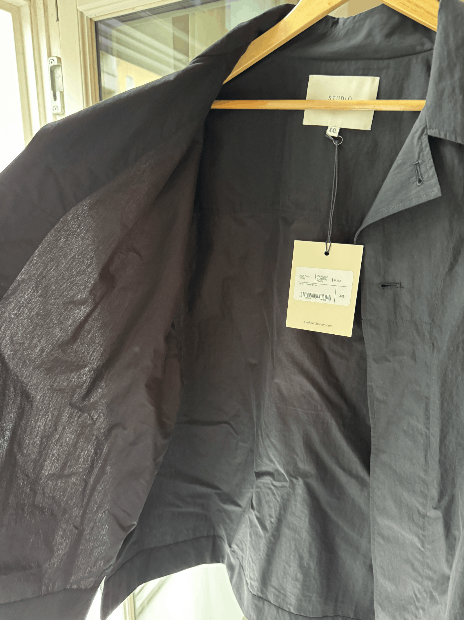 Studio Nicholson Rick Jacket Boxy Black Size US XXL / EU 58 / 5 - 6 Thumbnail
