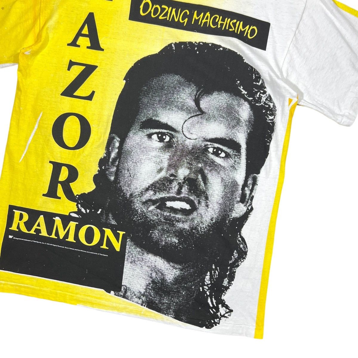 WWE 1993 WWF RAZOR RAMON ALL OVER PRINT WWE Size US XL / EU 56 / 4 - 3 Thumbnail