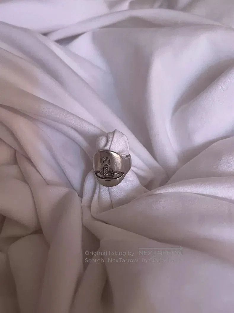 Vivienne Westwood Vivienne Westwood 925 Silver Ring S . Size ONE SIZE - 3 Thumbnail