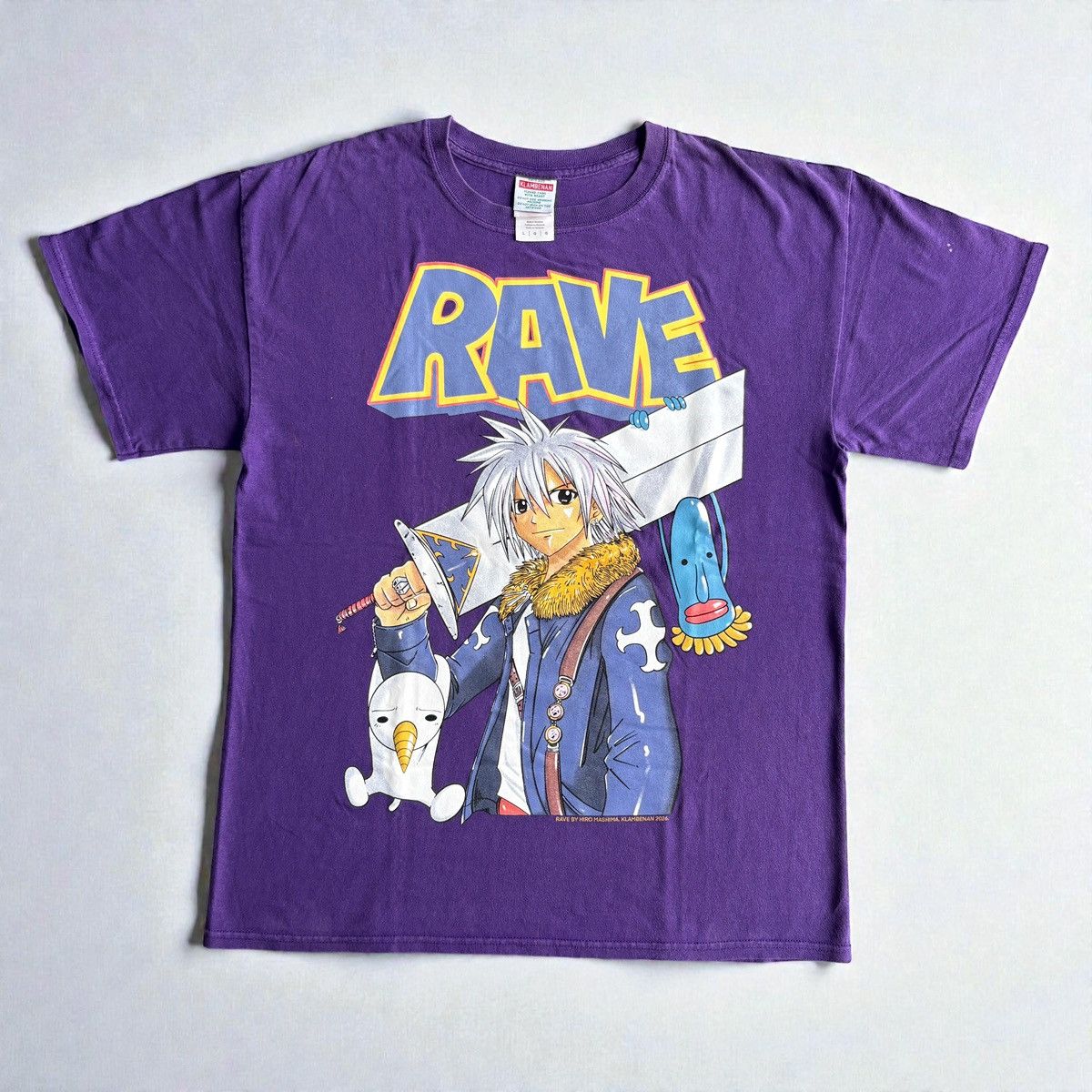 Anime Anime Tee Rave by Hiro Mashima Size US L / EU 52-54 / 3 - 1 Thumbnail