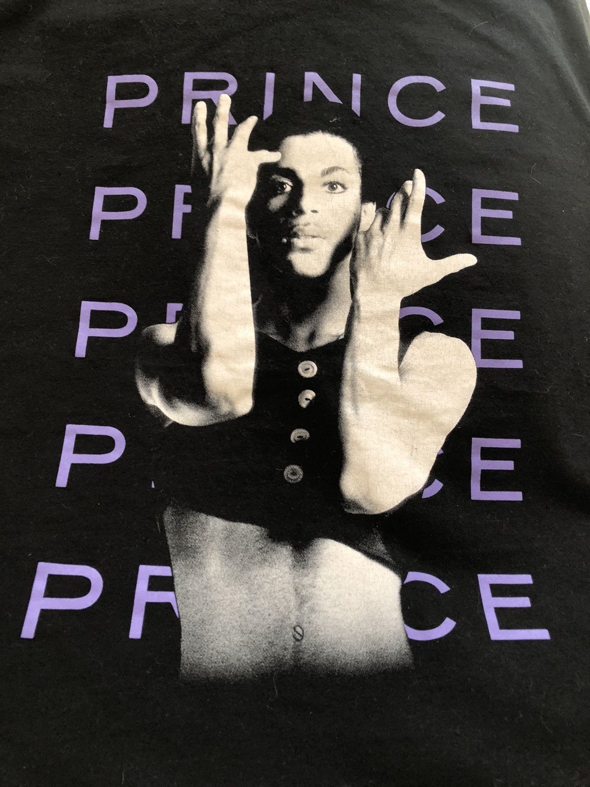 Vintage PRINCE RARE VINTAGE DESIGN TEE SHIRT Size US L / EU 52-54 / 3 - 2 Thumbnail
