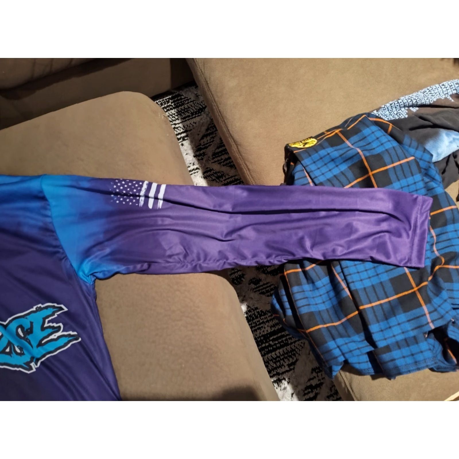 Vintage VINTAGE The Dark Horse Hoodie AOP Purple 3XL Men Pullover Hooded Lightweight Breathable Sports Team Horse Theme Mens Size US XXL / EU 58 / 5 - 6 Thumbnail