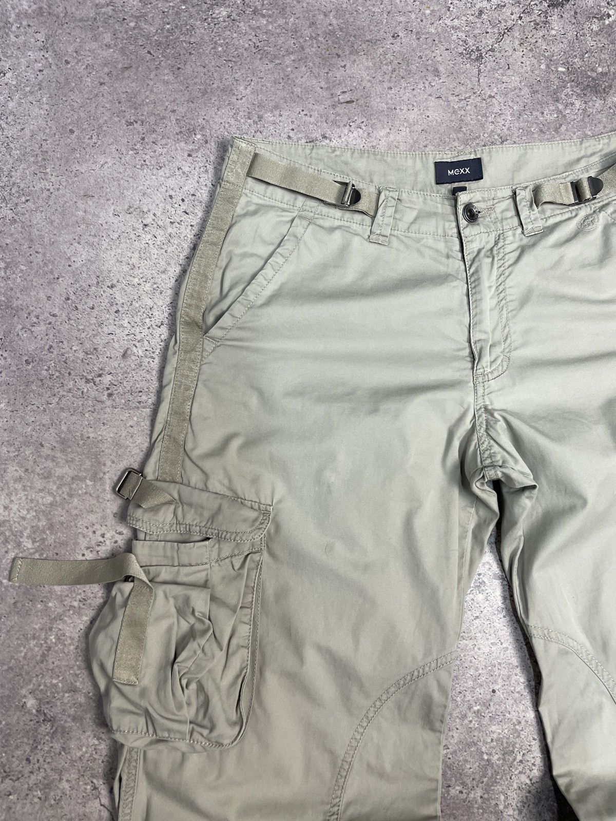 G-Star × Japanese Brand × Vintage Vintage Junya Watanabe Balenciaga Style Bondage Cargo Pants Size US 32 / EU 48 - 8 Thumbnail
