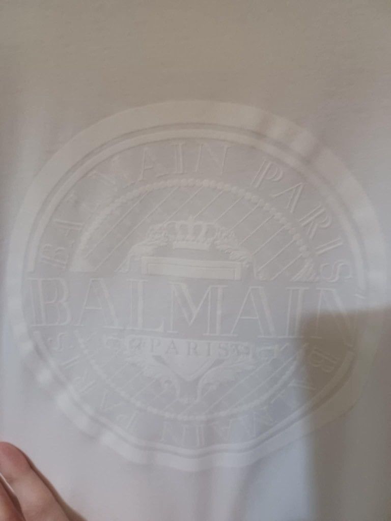 Balmain Balmain white t-shirt Size US L / EU 52-54 / 3 - 2 Thumbnail