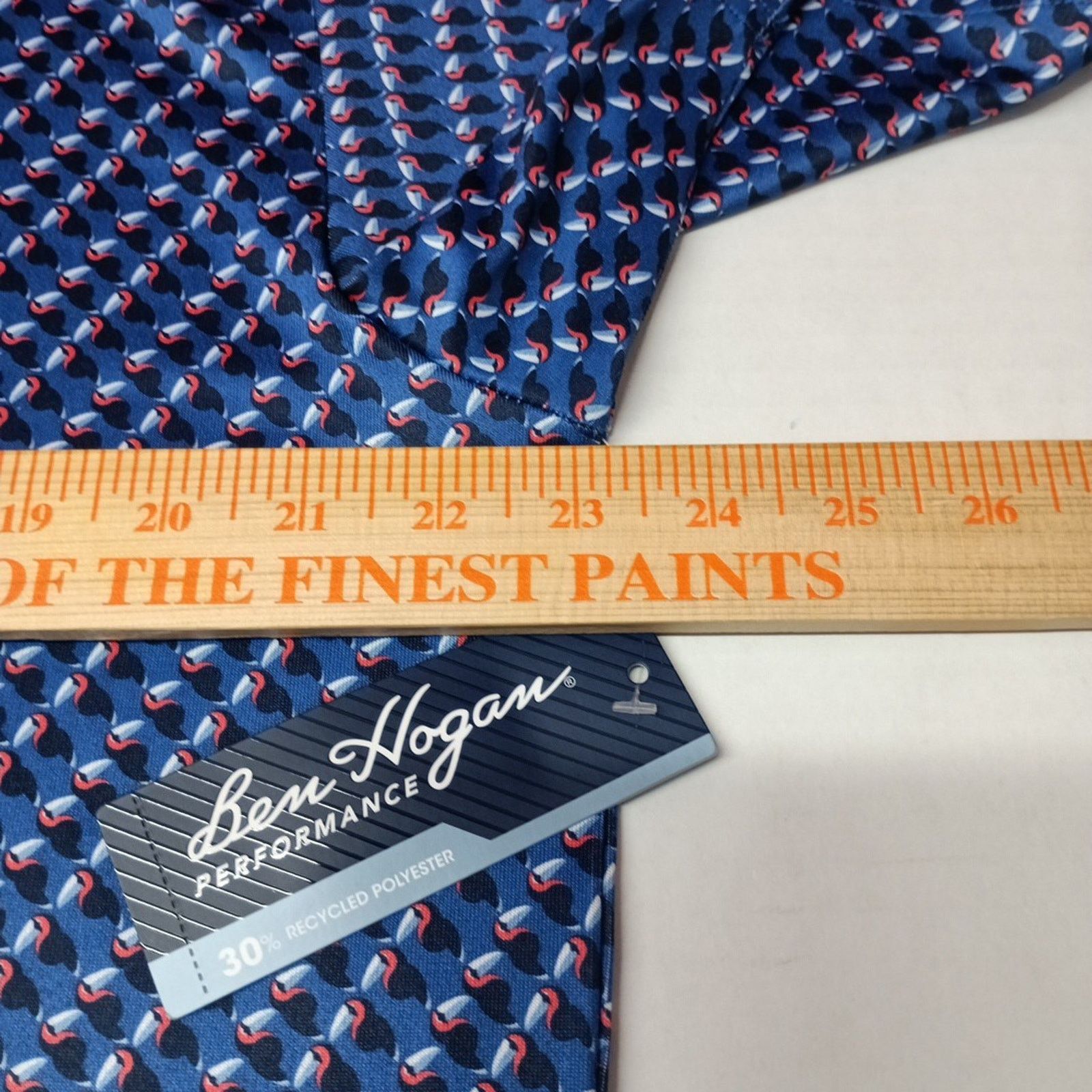 Other Ben Hogan Polo Shirt Men's Size L 42/44 Blue Stretch UPF 15 Size US L / EU 52-54 / 3 - 4 Thumbnail