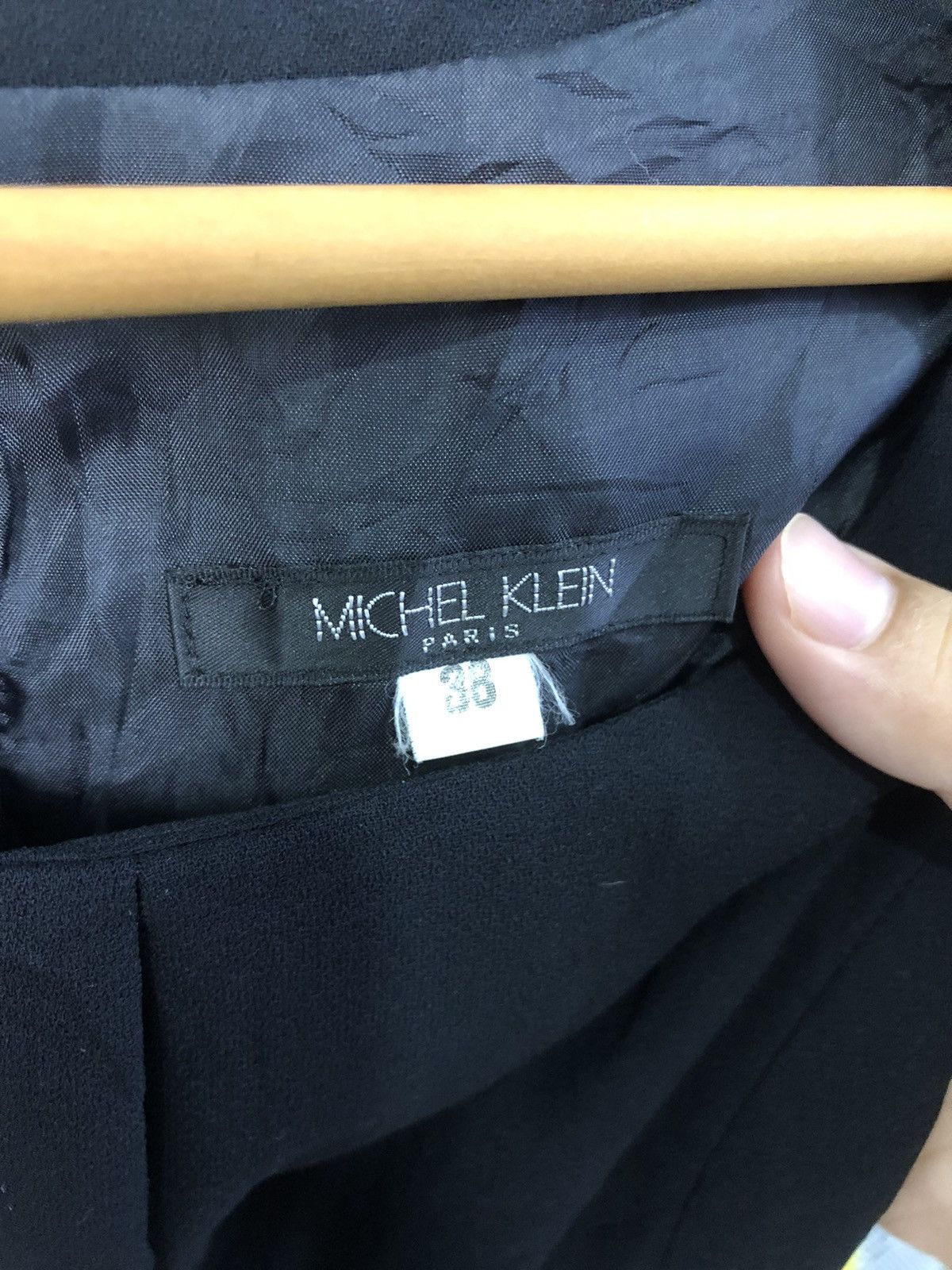Michel Klein Michel Klein Paris Black Elegant Midi Dress Size XS / US 0-2 / IT 36-38 - 5 Thumbnail
