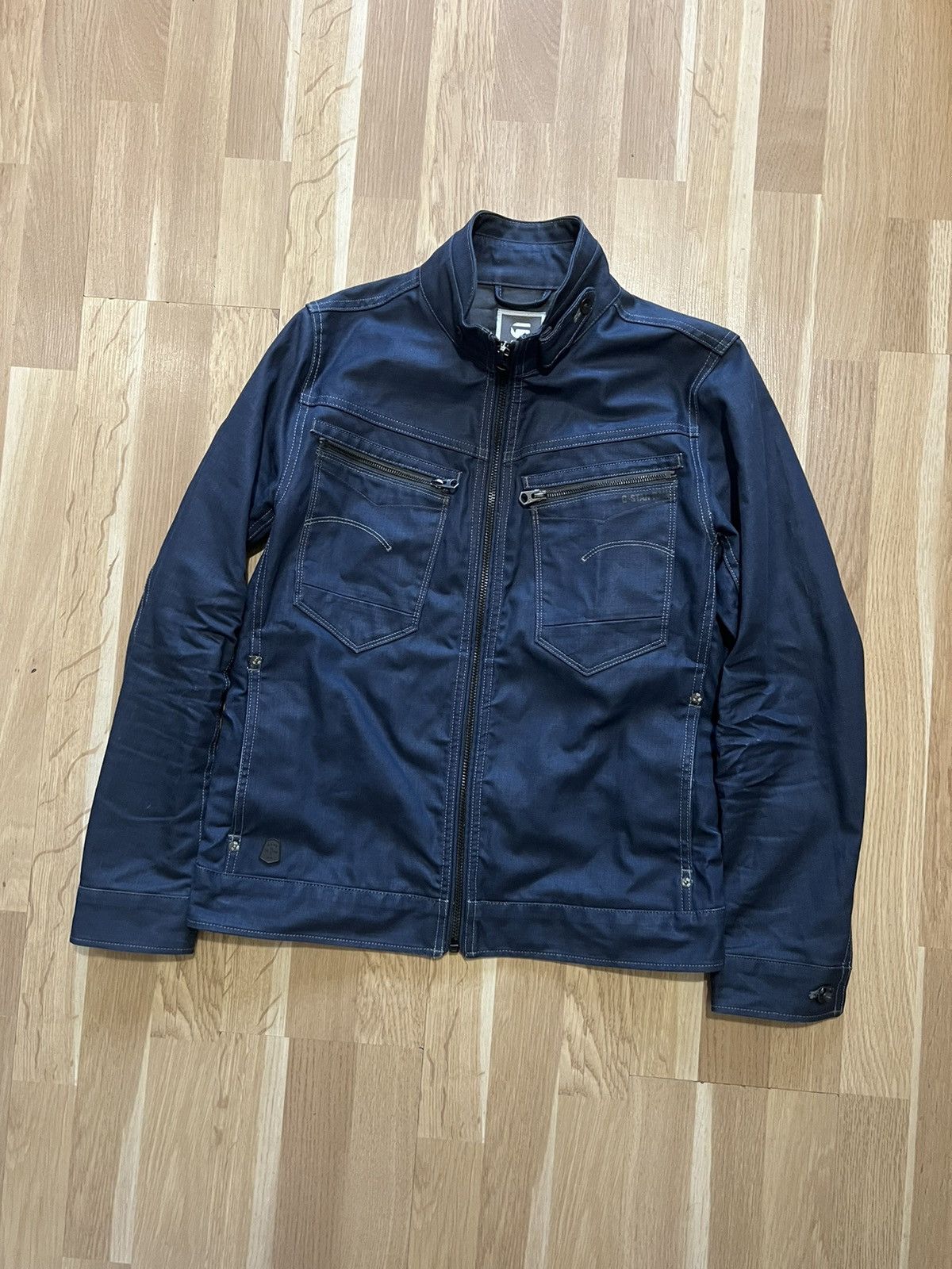 G-Star × Vintage G star raw denim jacket Japan style cargo Size US M / EU 48-50 / 2 - 2 Thumbnail
