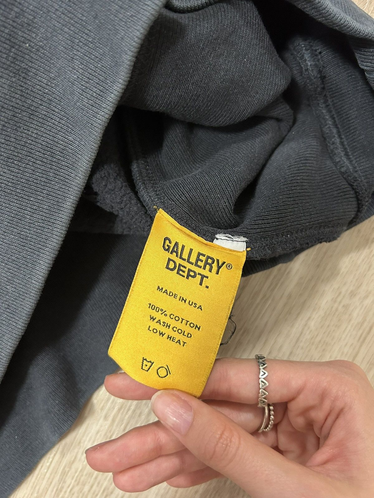 Gallery Dept. Gallery Dept. Sun Faded Black Hooded Size US XL / EU 56 / 4 - 4 Thumbnail