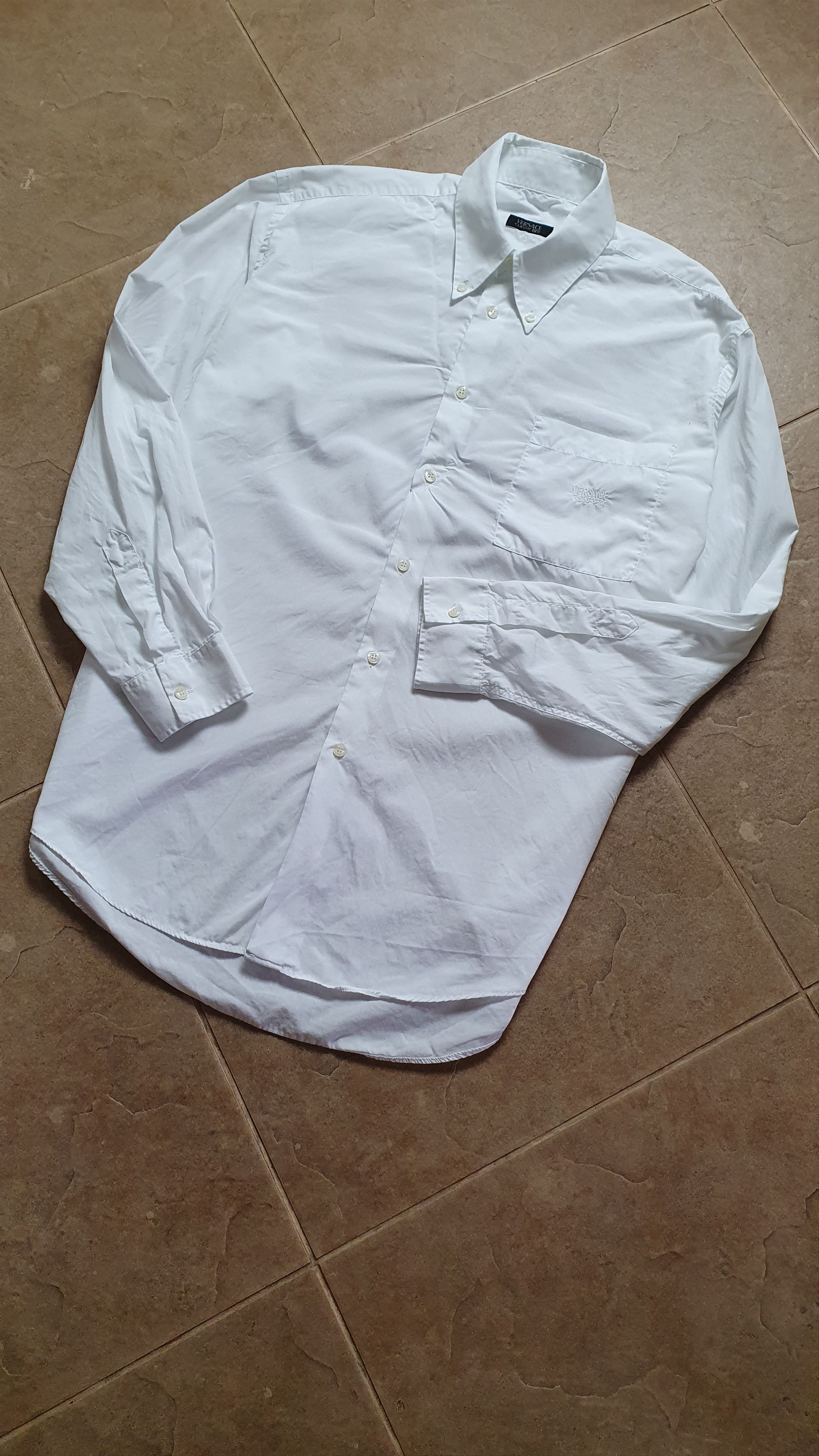 Versace Shirt Versace Classic Gianni Versace shirts White Size L Size US L / EU 52-54 / 3 - 13 Thumbnail