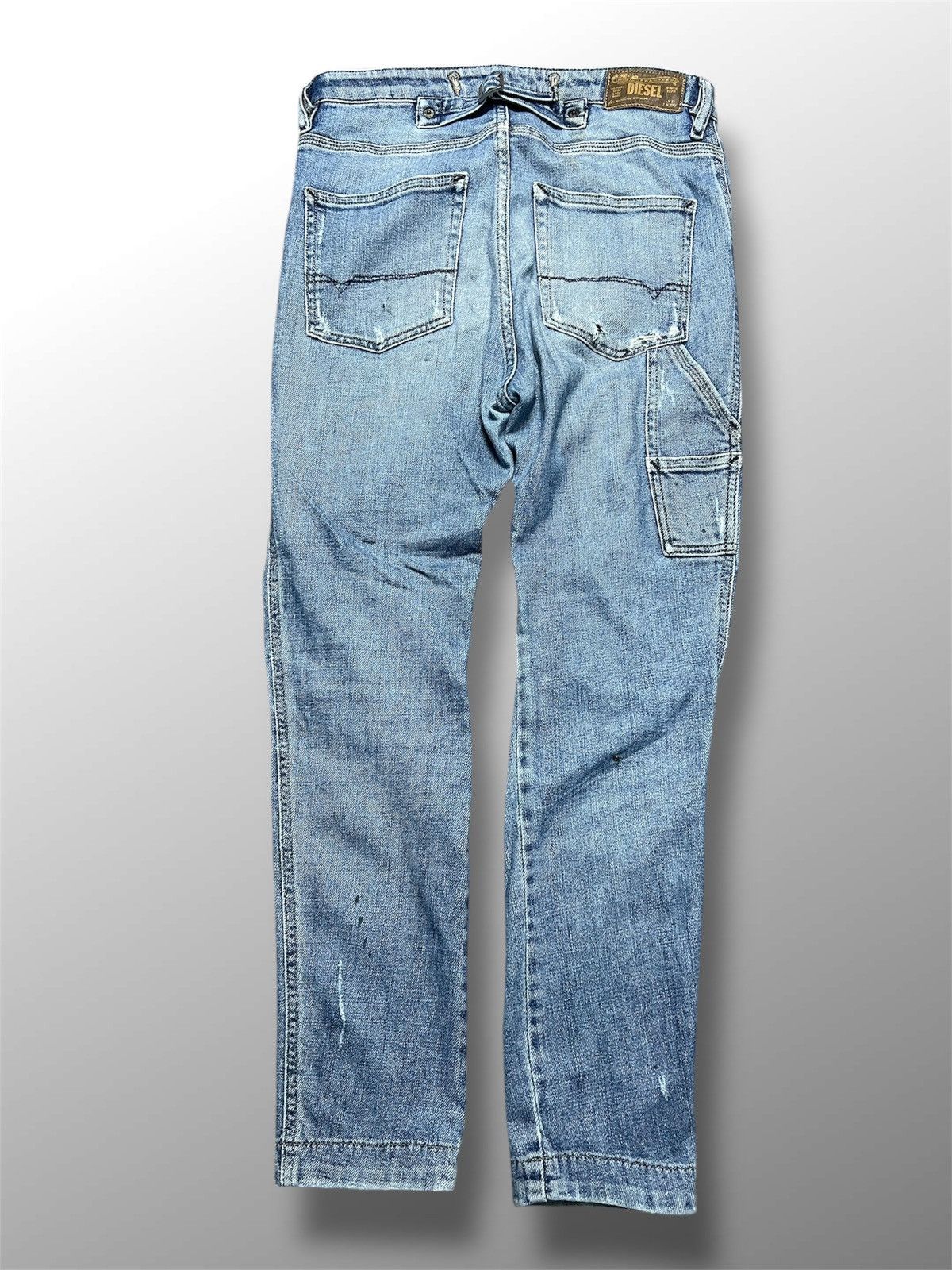 Diesel Diesel SIZZEE W23 L32 Jeans - Carpenter Stretch (43) Size 23" - 2 Thumbnail