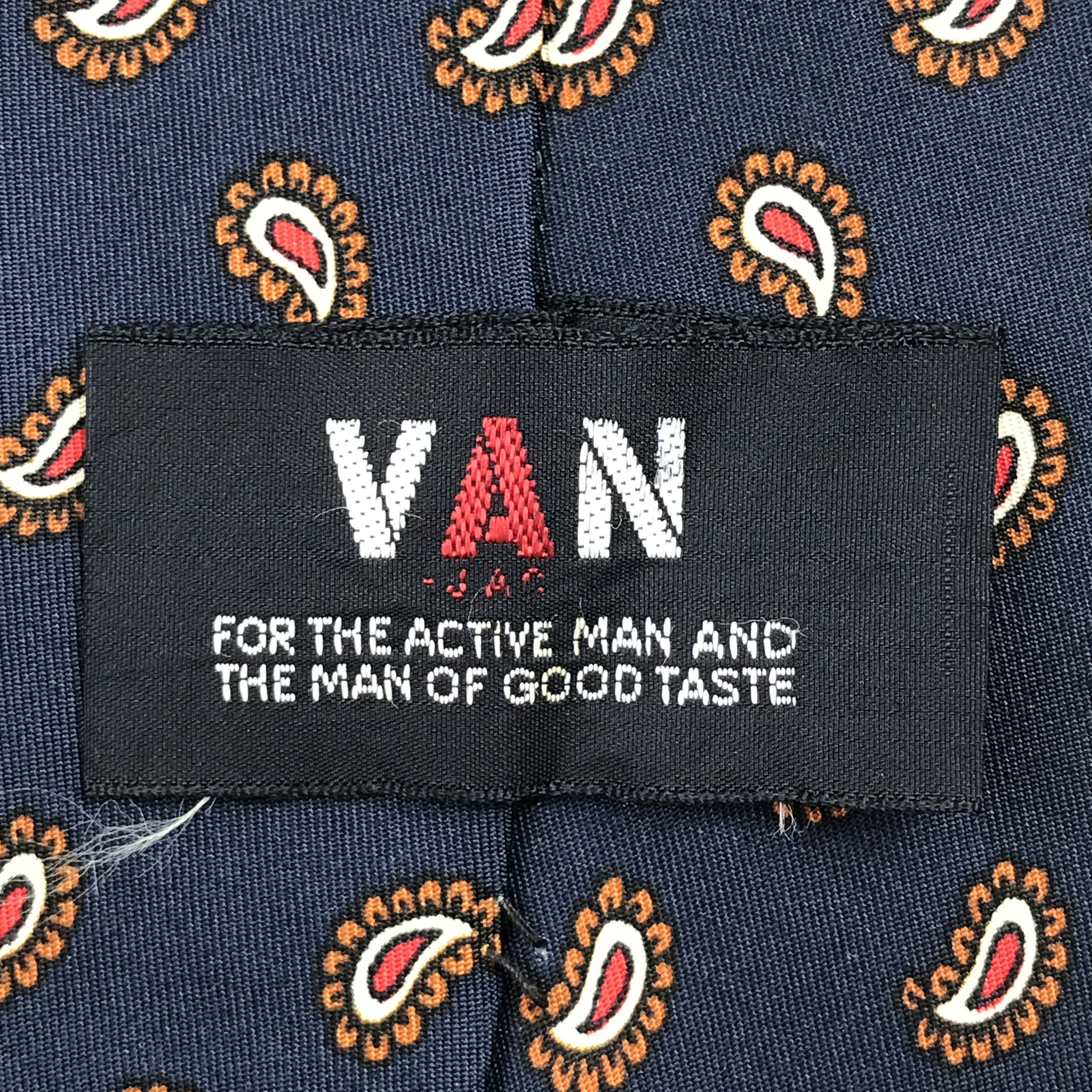 Designer × Vintage Vintage Van Jacket Silk Necktie Size ONE SIZE - 6 Thumbnail